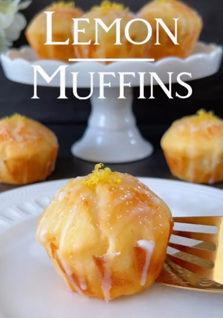 Sunshine Lemon Muffins: A Zesty Delight for Your Taste Buds