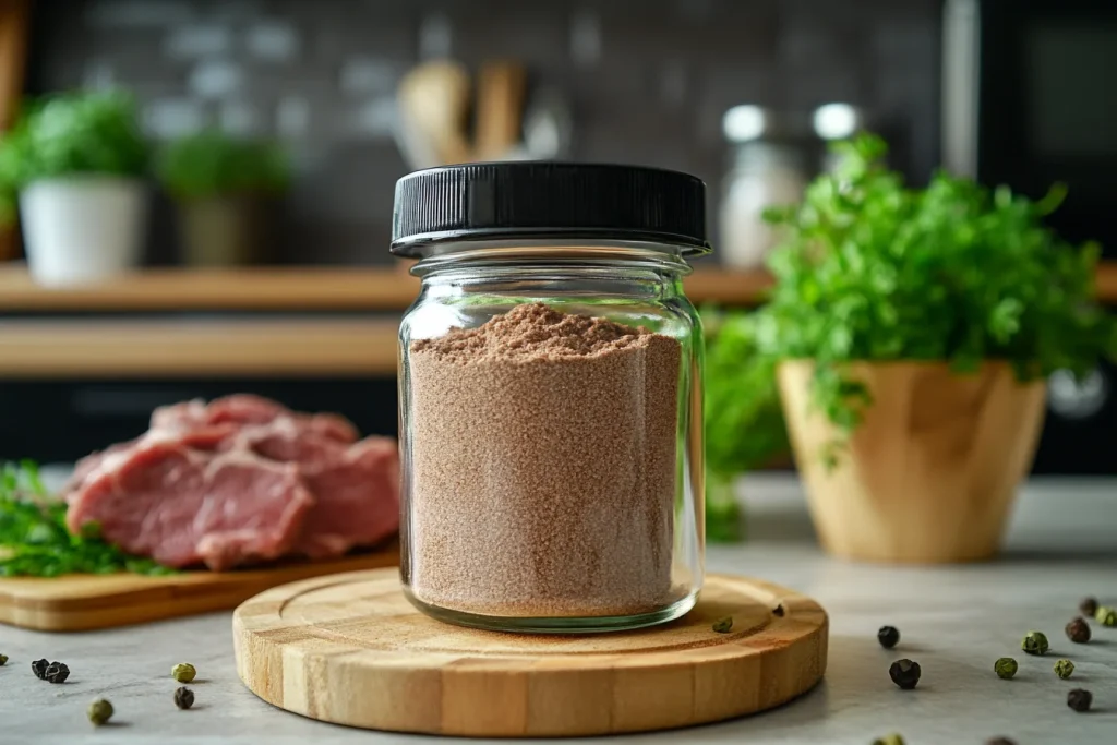 a jar of Beef Bouillon Powder