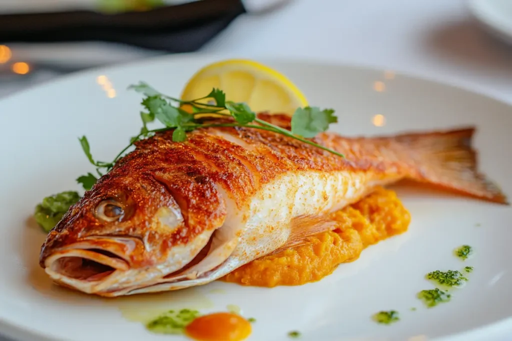 Dive into deliciousness with this perfectly grilled fish!
