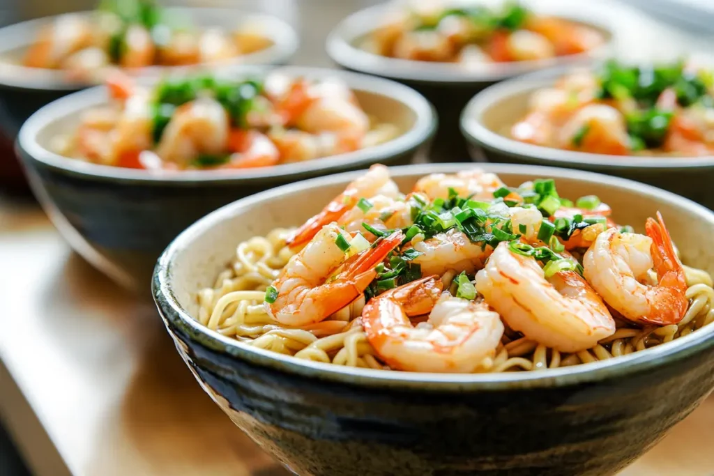 Tasty shrimp ramen noodle recipes ready to eat