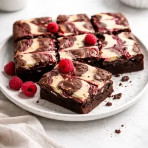 Browned Butter Raspberry Cheesecake Brownies: The Ultimate Triple Threat Dessert