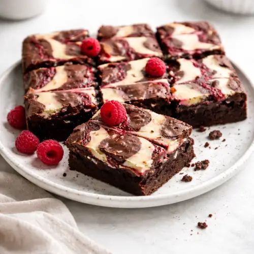 Browned Butter Raspberry Cheesecake Brownies: The Ultimate Triple Threat Dessert